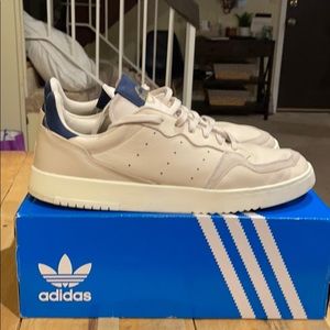 Adidas Supercourt Tan/Navy